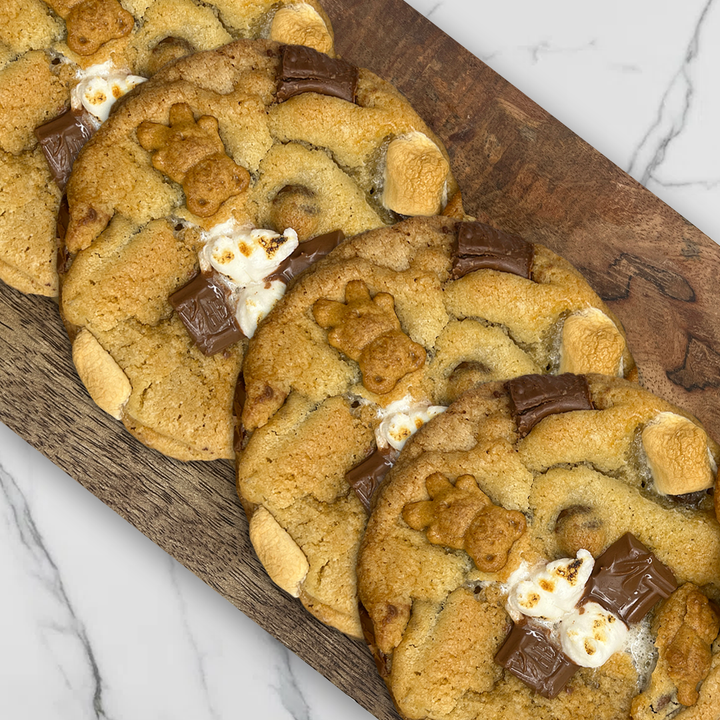 Giant Chunky Marshmallow Madness Cookie Box of  6