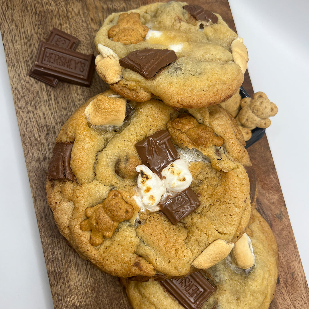 Giant Chunky Marshmallow Madness Cookie Box of  6