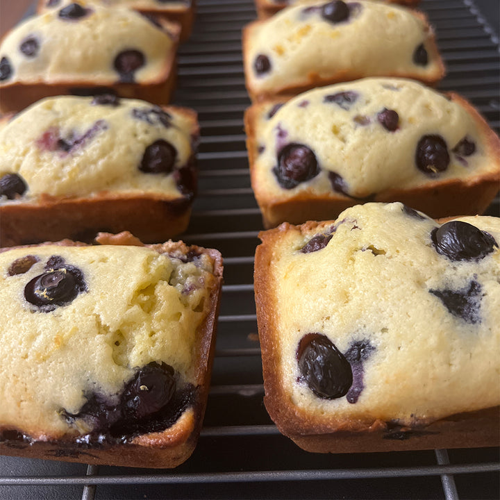 Mini Loaf Blueberry Pound Cake Box of 15