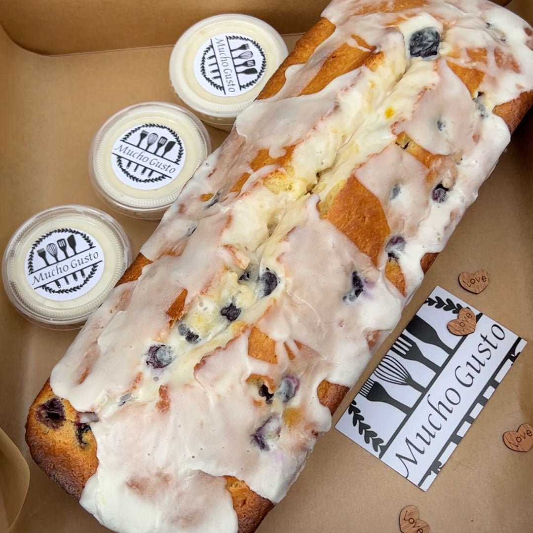 Blueberry Lemon Pound Cake